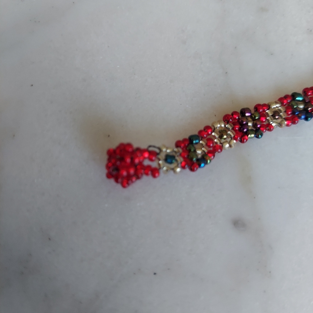 NWOT Adjustable Sweet Beaded Bracelet - Picture 2 of 5